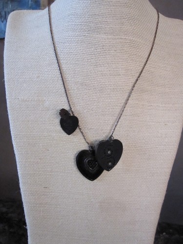 Rrr collier coeurs - collier,
